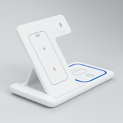 BelkaTech 3-in-1 Fast Wireless Charger // 15W Foldable