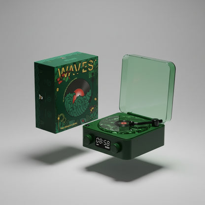 Retro Turntable Speaker BelkaTech